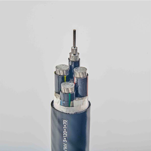 ZC-YJLHV-0.6／1KV-3X120+1X70