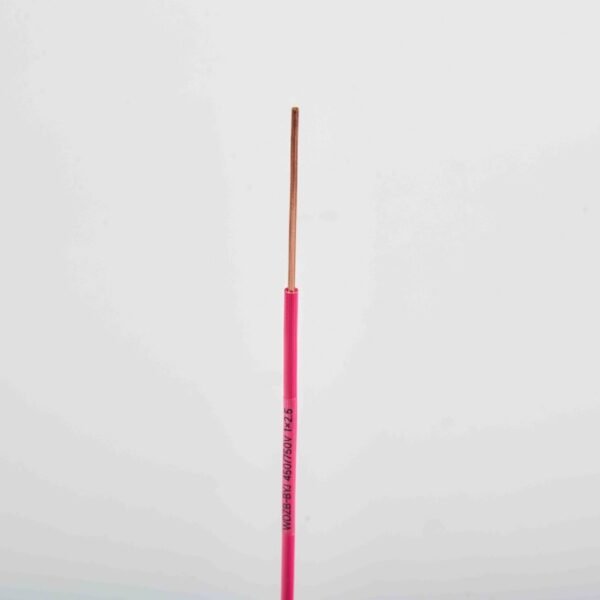 WDZB-BYJ-450/750V-1X2.5 low-smoke zero-halogen Class B flame-retardant radiation cross-linked power wire