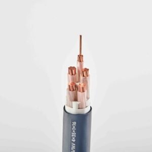 WDZB-YJY-0.6/1kV-4X35+1X16 LSZH Class B flame-retardant power cable