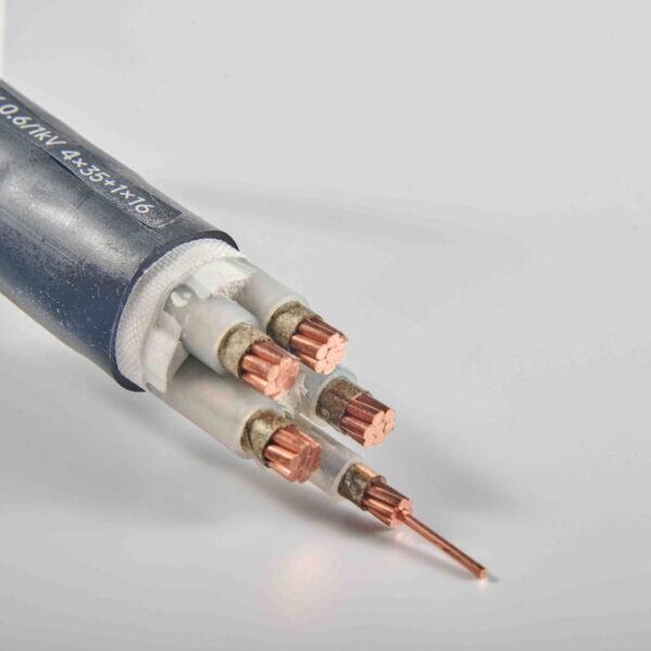 WDZBN-YJY-0.6/1kV-4X35+1X16 low-smoke zero-halogen Class B flame-retardant fire-resistant power cable