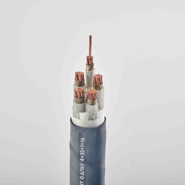 WDZBN-YJY-0.6/1kV-4X35+1X16 low-smoke zero-halogen Class B flame-retardant fire-resistant power cable
