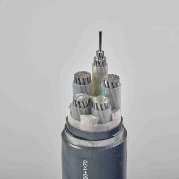ZC-YJLV-0.6/1kV-4×120+1×70 flame-retardant aluminium power cable