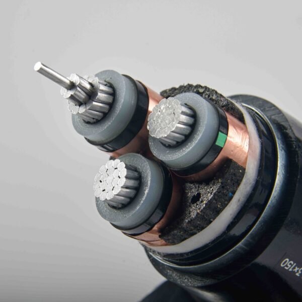ZC-YJLV22-8.7/15kV-3×150 high-voltage aluminium armoured flame-retardant power cable