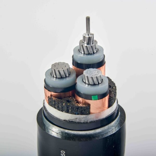 ZC-YJLV22-8.7/15kV-3×150 high-voltage aluminium armoured flame-retardant power cable