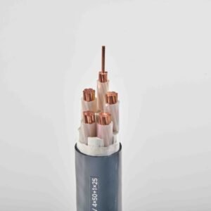 ZC-YJV-0.6/1kV-4×50+1×25 flame-retardant copper power cable