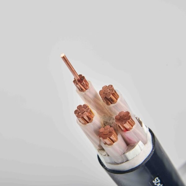 ZC-YJV-0.6/1kV-4×50+1×25 flame-retardant copper power cable