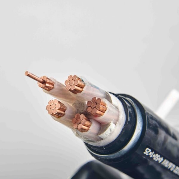 ZC-YJV22-0.6/1kV-4×50+1×25 armoured flame-retardant copper power cable